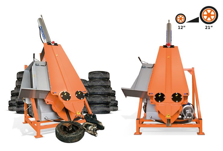Écrase-pneus automatique